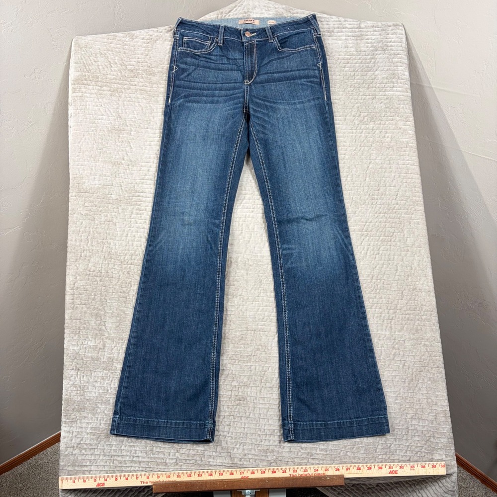 Ariat REAL Denim Ella High Rise Slim Trouser Jeans Rascal 31XL 10032550